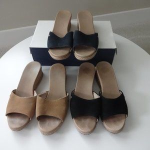 Ugg Mandalay Suede Espadrille Wedge Slide (3 pairs)